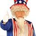 Uncle Sam GOATEE/EYEBROWS