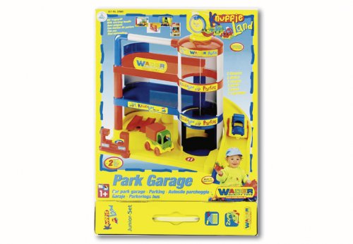 Wader 50962 - Knuffiland Garage und Junior-Set Stra&szlig;e Preisvergleich