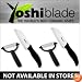 Yoshi Blade Ceramic Knife - Includes 2 Knives and 2 Peelers - Original As Seen on TV