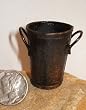 Dollhouse Miniature Artisan French Market Flower Bucket