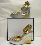 Coach Margory Wave Patchwork Wedges Shoes