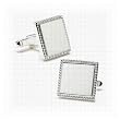 Sterling Square Cufflinks