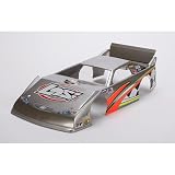 Team Losi Mini-Late Model Painted Body, Silver by TEAMLOSI