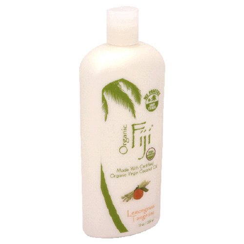 Organic Fiji Moisturizer, Lemongrass Tangerine, 12-Ounces by Organic Fiji