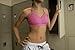 Handful Sports Bra (Pink, Large)