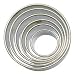 Kitchen & Housewares : Set 6 Stainless Steel Pastry Cutters 42mm/55mm/65mm75mm/88mm/98mm