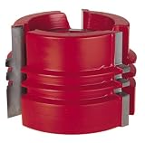 Freud UP035 Reversible Glue Joint Shaper Cutter, 1-1/4 Bore