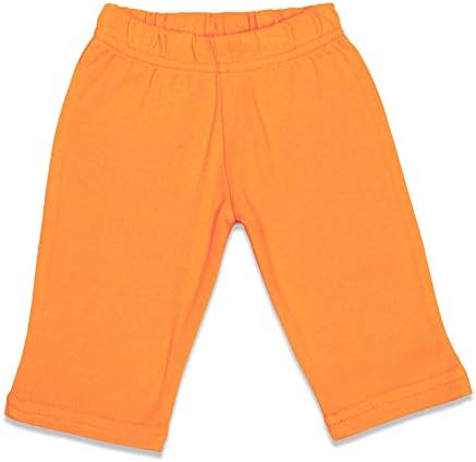 Cutie Bees Organic Baby Boy Pants (12-18 Months, Orange)