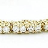 14K Diamond Bracelet -- 5.00 Ct. VS1-VS2 GH