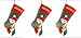 Golf Chirstmas Stockings Set of 3