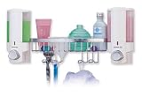 Better Living AVIVA Dispenser Shower Basket, White