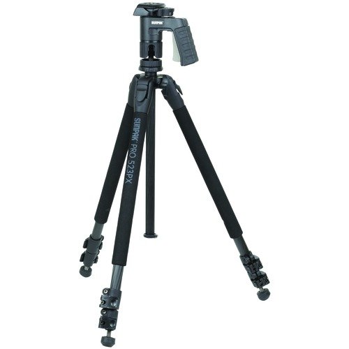 SUNPAK 620-523-CFT-PX2 Pro 523PX Carbon Fiber Tripod