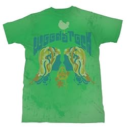 Woodstock - Vapors Adult Fitted T-shirt in Green