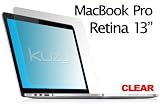 Kuzy – Retina 13-Inch Screen Protector Film for Apple MacBook Pro 13.3″ with Retina Display for Retina Display ONLY Model: A1425 for MC975LL/A or MC976LL/A