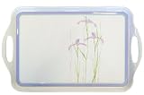 Corelle Coordinates Shadow Iris Melamine Rectangular Tray
