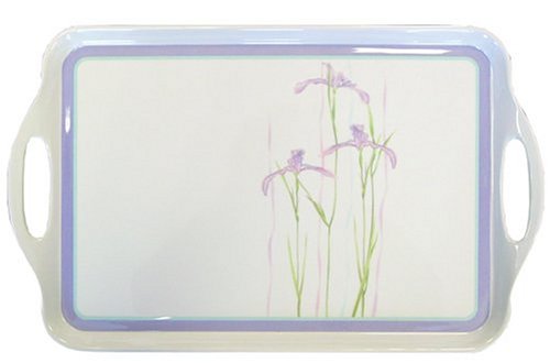 Corelle Coordinates Shadow Iris Melamine Rectangular Tray