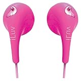 iLuv 663966-BGEP Bubble Gum II Earphones - Pink