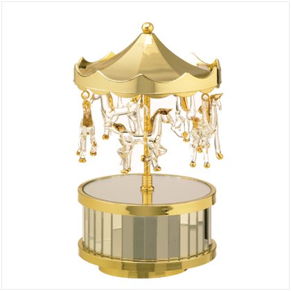 GLASS CAROUSEL