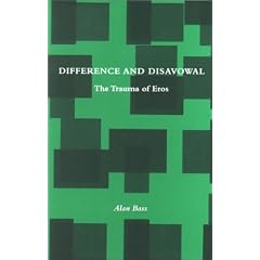 Difference and Disavowal: The Trauma of Eros