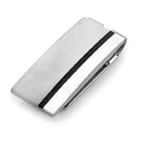 Buy Legere Tmc-003 Stainless Steel Money Clip - Carbon Fiber - Lea Polish Stainless by Legere