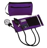 Search : MatchMates Aneroid Sphygmomanometer Kit with Calibrated Nylon Cuff, Purple