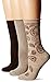 HUE Women's Jeans 3 Pair Pack Fashion Sock