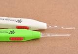 Japanese Style Electro-optic Device Type Safety Earwax EarPick /Curette/Flashlight Earpick-2 sets