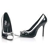 Pleaser Shoes Women's MILAN-09 4 1/2 Pointed-Toe Spectator Pump