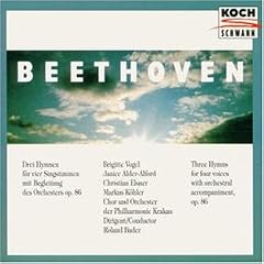 3 Hymnen Op. 86 f�r 4 Singstimmen