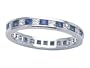1.70 cttw Karina B(tm) Genuine Sapphire Eternity Band LIFETIME WARRANTY
