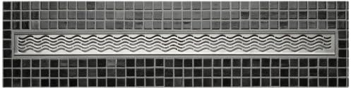 ACO 37241 Quartz Plus 3-Feet Wavy Grate Design