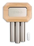 Heath Zenith Wireless Door Chime, Cherry with Mirror Insert #SL-6287