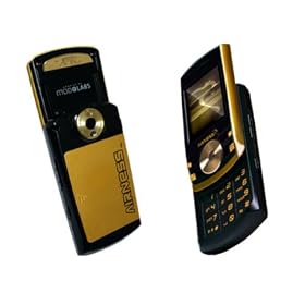 Airness - T�l�phone portable - MK99 - Gold + Oreillette Bluetooth Gold