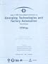 1999 7th IEEE International Conference on Emerging Technolgies and Factory Automation: Proceedings : Etfa '99 : October 18-21, 1999 Upc, Barcelona, Catalonia, Spain
