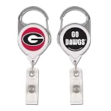 Georgia Bulldogs Retractable Premium Badge Holder