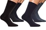 VITASOX Herren Socken ohne Gummi 6er...