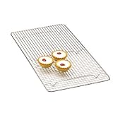 Review Kitchen Craft  / Kitchen Craft Chrome Plated Deluxe Oblong Cake Cooling Tray 46cm x 25cm