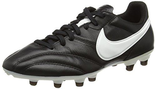 Nike Mens The Nike Premier Soccer Cleat (Black/Summit White/Orange) (5.5)