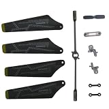 Syma S102g Full Set Replacement Parts, Main Blades, Tail Blade, Balance Bar, Spare Main Grips,connect Buckle by Syma