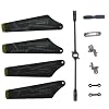 Syma S109G Full Set Replacement Parts, Main Blades, Connect Buckles, Tail Blade,Balance Bar, Spare Main Grips