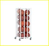 Champion Sports Vertical Ball Storage Cage