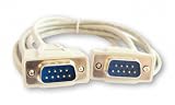 Your Cable Store 6 Foot DB9 9 Pin Serial Port Cable Male / Male RS232