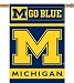 Michigan Wolverines 2-Sided 28 X 40 Banner W/ Pole Sleeve - NCAA
