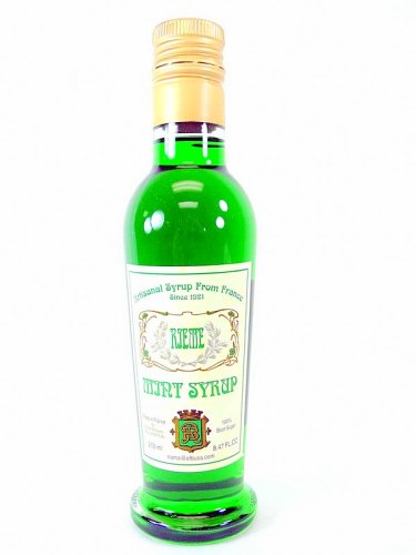 Rieme all natural French Menthe mint syrup - 8.47 fl oz (250 ml)