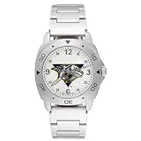 LogoArt Nashville Predators Men's Pro Stainless Steel Watch