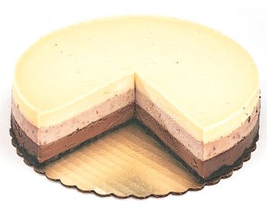 3 lb Neapolitan Cheesecake by Cheesecake