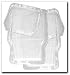 Comfort Products Clear Regal Vinyl Floor Mat