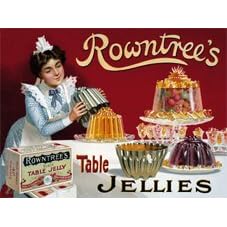Rowntree's Table Jellies - Mini Metal Wall Sign