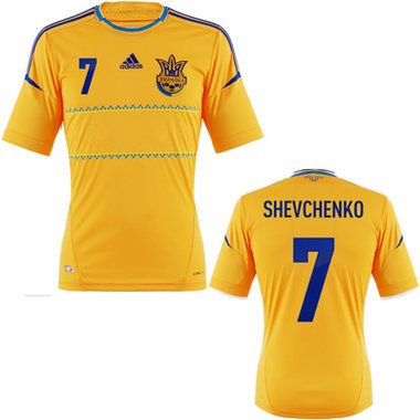 Ukraine Shevchenko Trikot Home 2012, Größe: M