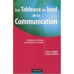 Les Tableaux de bord de la communication : Indicateurs de pilotage et �valuation des r�sultats